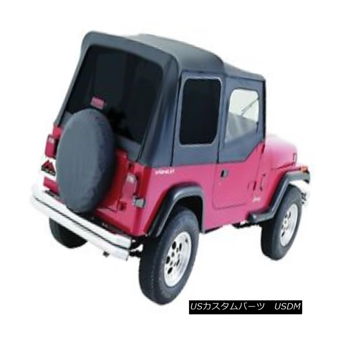 幌・ソフトトップ Crown Automotive RT10015T Replacement Soft Top 87-95 Wrangler (YJ) クラウンオートモーティブRT10015T交換用ソフトトップ87-95ラングラー（YJ） 【並行輸入品】
