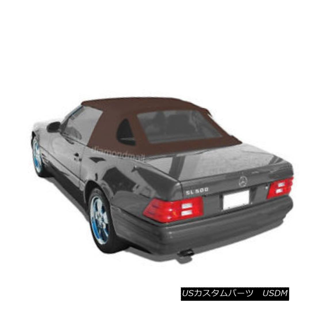 幌・ソフトトップ Mercedes R129 SL Convertible Soft Top 1990-2002 BROWN Stayfast Cloth HAARTZ メルセデスR129 SLコンバーチブルソフトトップ1990-2002 BROWN Stayfast Cloth HAARTZ 【並行輸入品】｜カスタムパーツ WORLD倉庫