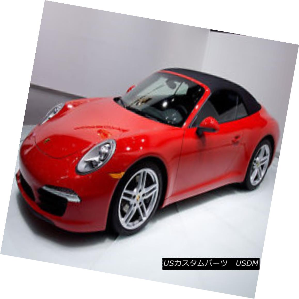 幌・ソフトトップ NEW PORSCHE 996 1999-2001 Convertible Soft Top & Plastic window Black GERMAN NEW PORSCHE 996 1999-2001コンバーチブルソフトトップ＆amp; プラスチック製の窓Black GERMAN 【並行輸入品】