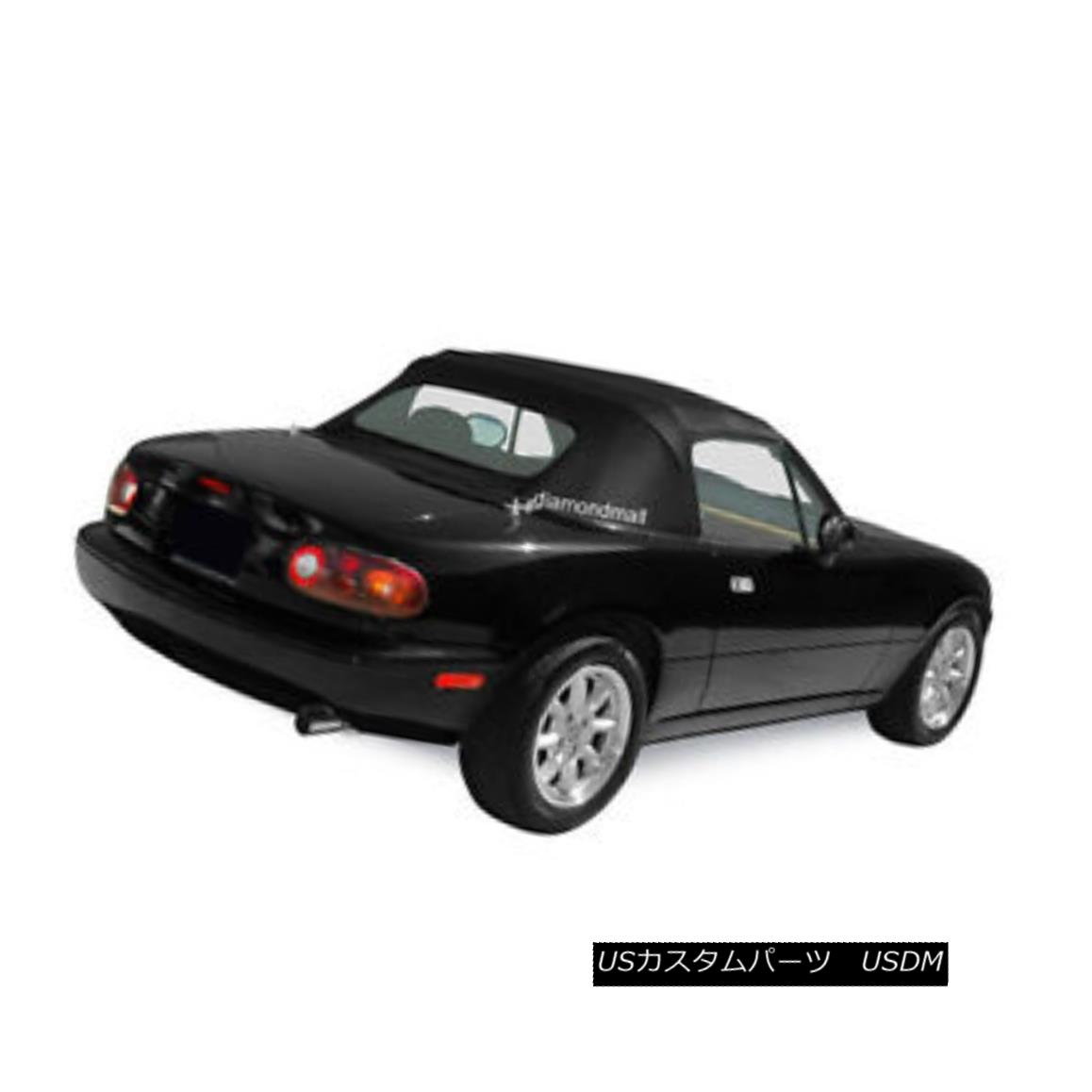 幌・ソフトトップ MAZDA MIATA Convertible Soft Top & Glass Window Black Cabrio 1990-05 MAZDA MIATAコンバーチブルソフトトップ＆amp; Glass Window Black Cabrio 1990-05 【並行輸入品】