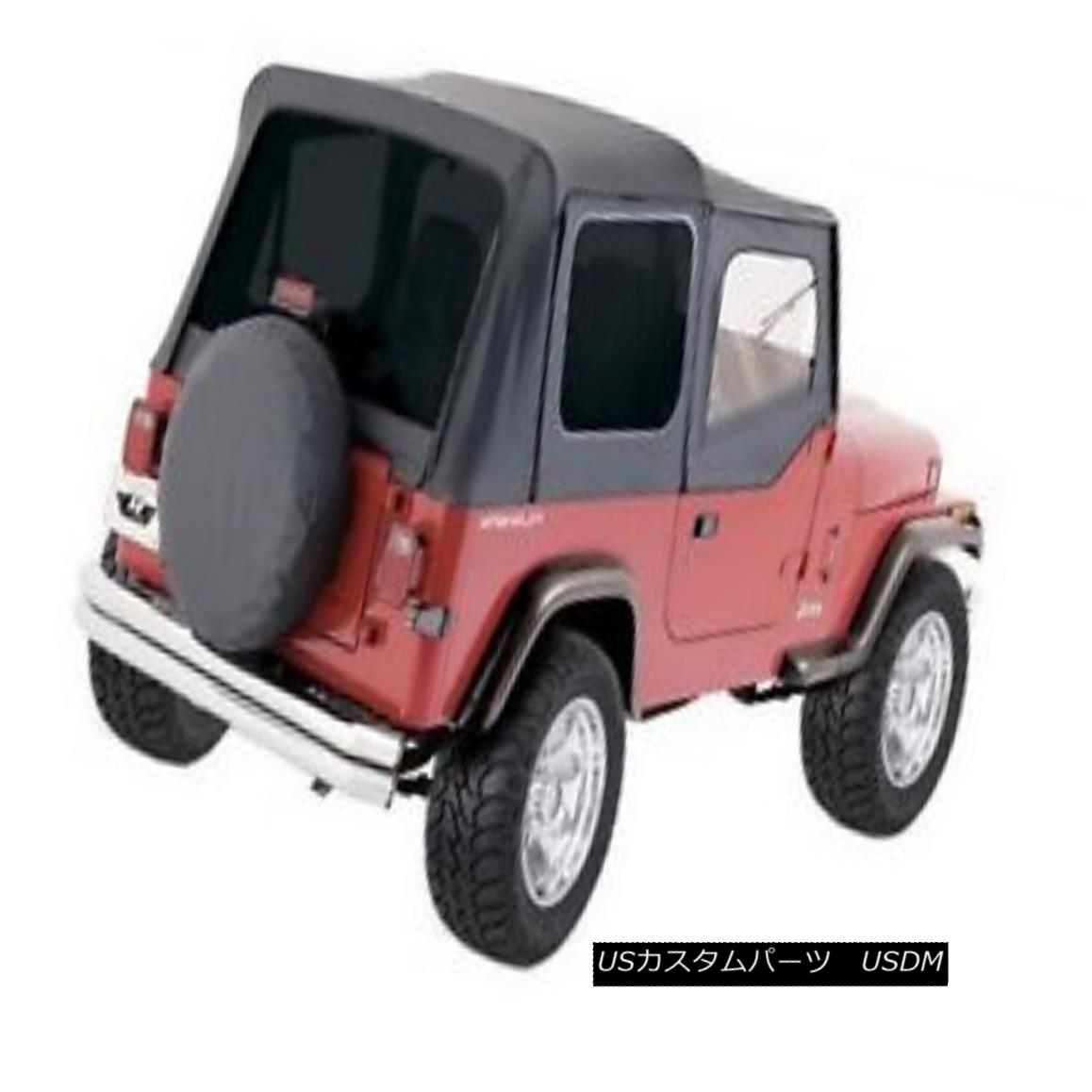 幌・ソフトトップ Rampage 68115 Complete Soft Top Kit Fits 87-95 Wrangler (YJ) ランペイジ68115完全なソフトトップキット87-95ラングラー（YJ） 【並行輸入品】