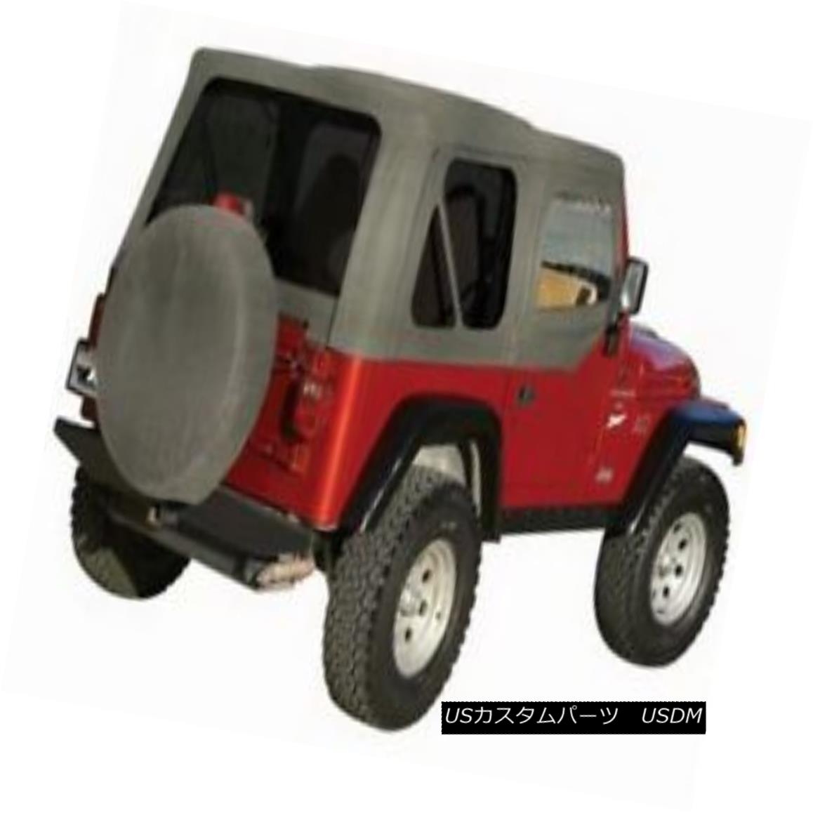 幌・ソフトトップ Rampage - Gray Complete Soft Top-68211 ランペイジ - グレーコンプリートソフトトップ - 68211 【並行輸入品】