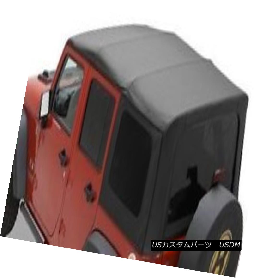 幌・ソフトトップ Bestop Replacement Window 07-09 Jeep Wrangler Unlimited Replace-A-Top Black Twil Bestop Replacement Window 07-09ジープラングラー無制限交換トップトップブラックツイル 【並行輸入品】