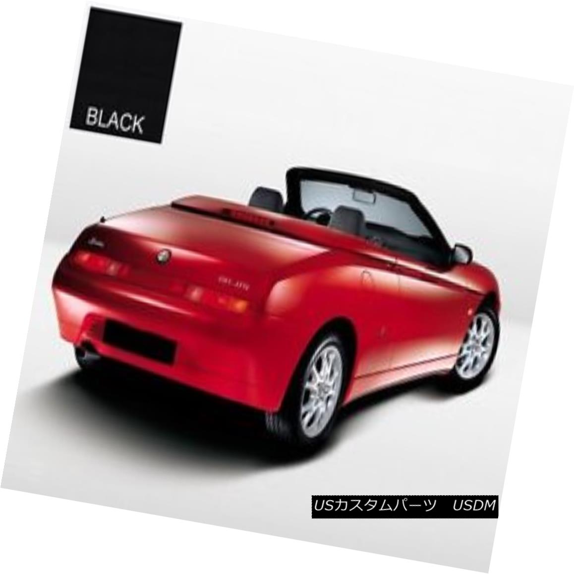 幌・ソフトトップ Alfa Romeo GTV Spider convertible Soft Top Replacement 1995-2003 Black Vinyl Alfa Romeo GTV Spiderコンバーチブルソフトトップ交換品1995-2003 Black Vinyl 【並行輸入品】