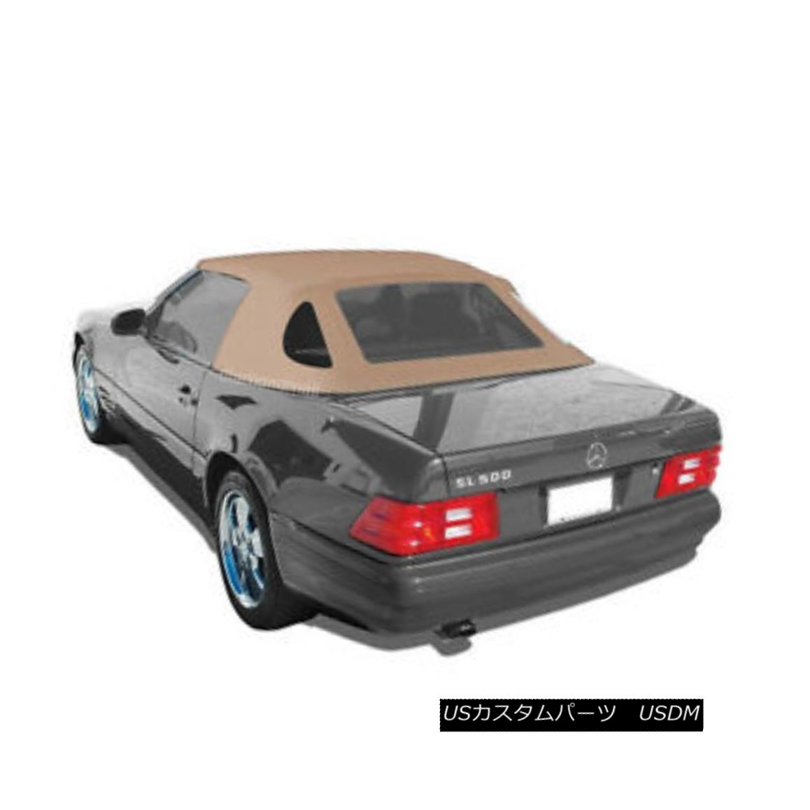 幌・ソフトトップ Mercedes R129 SL Convertible Soft Top 1990-2002 TAN GERMAN OEM Canvas Cloth メルセデスR129 SLコンバーチブルソフトトップ1990-2002 TAN GERMAN OEMキャンバスクロス 【並行輸入品】｜カスタムパーツ WORLD倉庫 83,369円