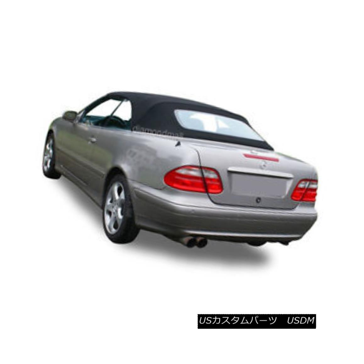 幌・ソフトトップ NEW Mercedes Benz CLK Series 1999-2003 Convertible Soft Top Black Stayfast Cloth NEWメルセデスベンツCLKシリーズ1999-2003コンバーチブルソフトトップブラックステイファストクロス 【並行輸入品】|カスタムパーツ WORLD倉庫