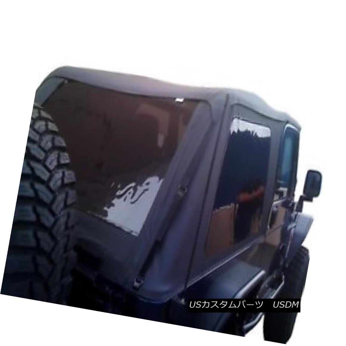 幌・ソフトトップ Rampage 109735 Frameless Soft Top Kit Sailcloth Fits 97-06 Wrangler (TJ) Rampage 109735フレームレスソフトトップキットSailcloth Fits 97-06 Wrangler（TJ） 【並行輸入品】 92,989円