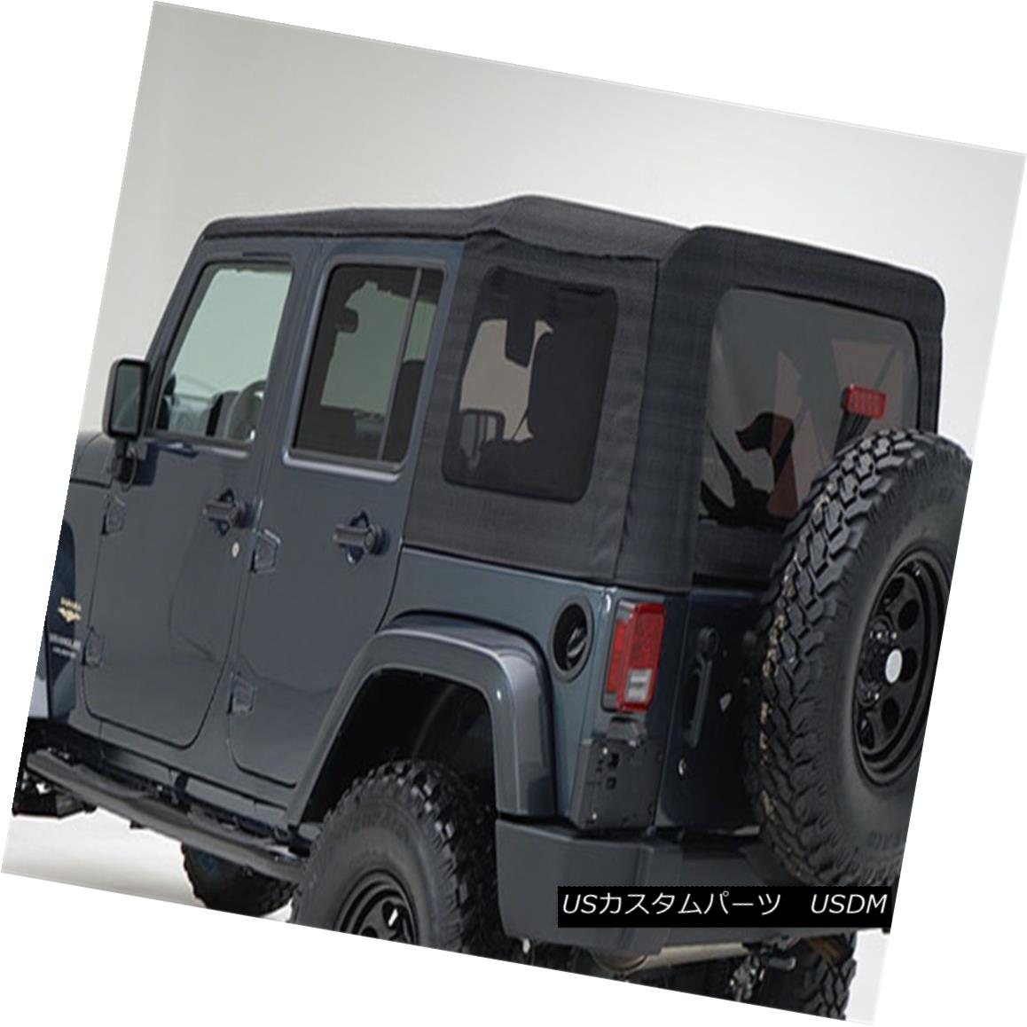 幌・ソフトトップ Smittybilt 9085235 Replacement Soft Top Fits 10-16 Wrangler (JK) Smittybilt 9085235交換用ソフトトップ10-16ラングラー（JK） 【並行輸入品】