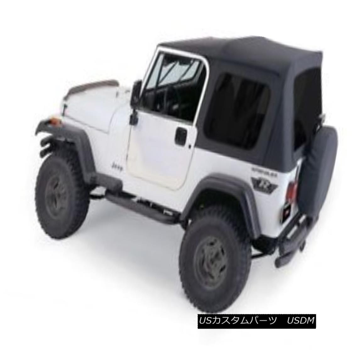 幌・ソフトトップ Complete Soft Top w/o Doors, Fits 1987-1995 Jeep Wrangler YJ 完全なソフトトップドアなし、1987-1995 Jeep Wrangler YJ 【並行輸入品】｜カスタムパーツ WORLD倉庫