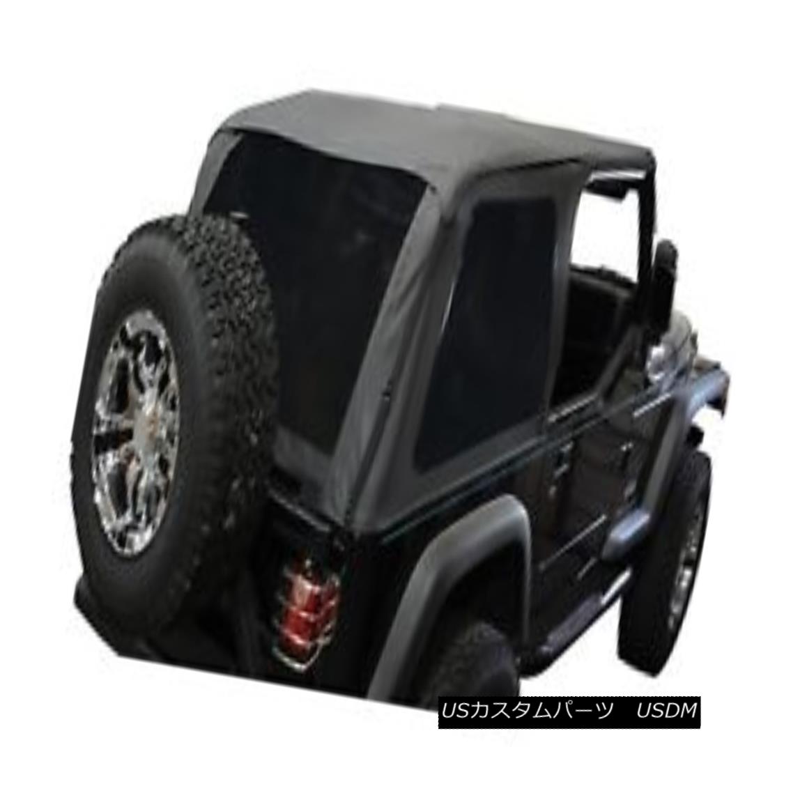 幌・ソフトトップ Crown Automotive BRT10135T Bowless Soft Top 92-95 Fits Wrangler (YJ) クラウン・オートモーティブBRT10135T Bowless Soft Top 92-95 Wrangler（YJ） 【並行輸入品】