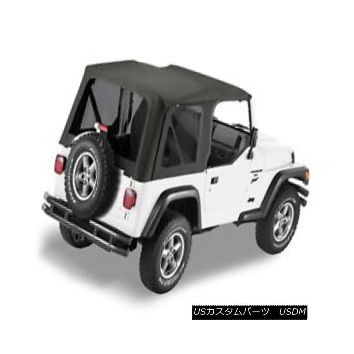 幌・ソフトトップ Bestop 79139-01 Jeep Sailcloth Replace-a-Top Soft Top Black Bestop 79139-01ジープセイルクロス交換トップソフトトップブラック 【並行輸入品】｜カスタムパーツ WORLD倉庫