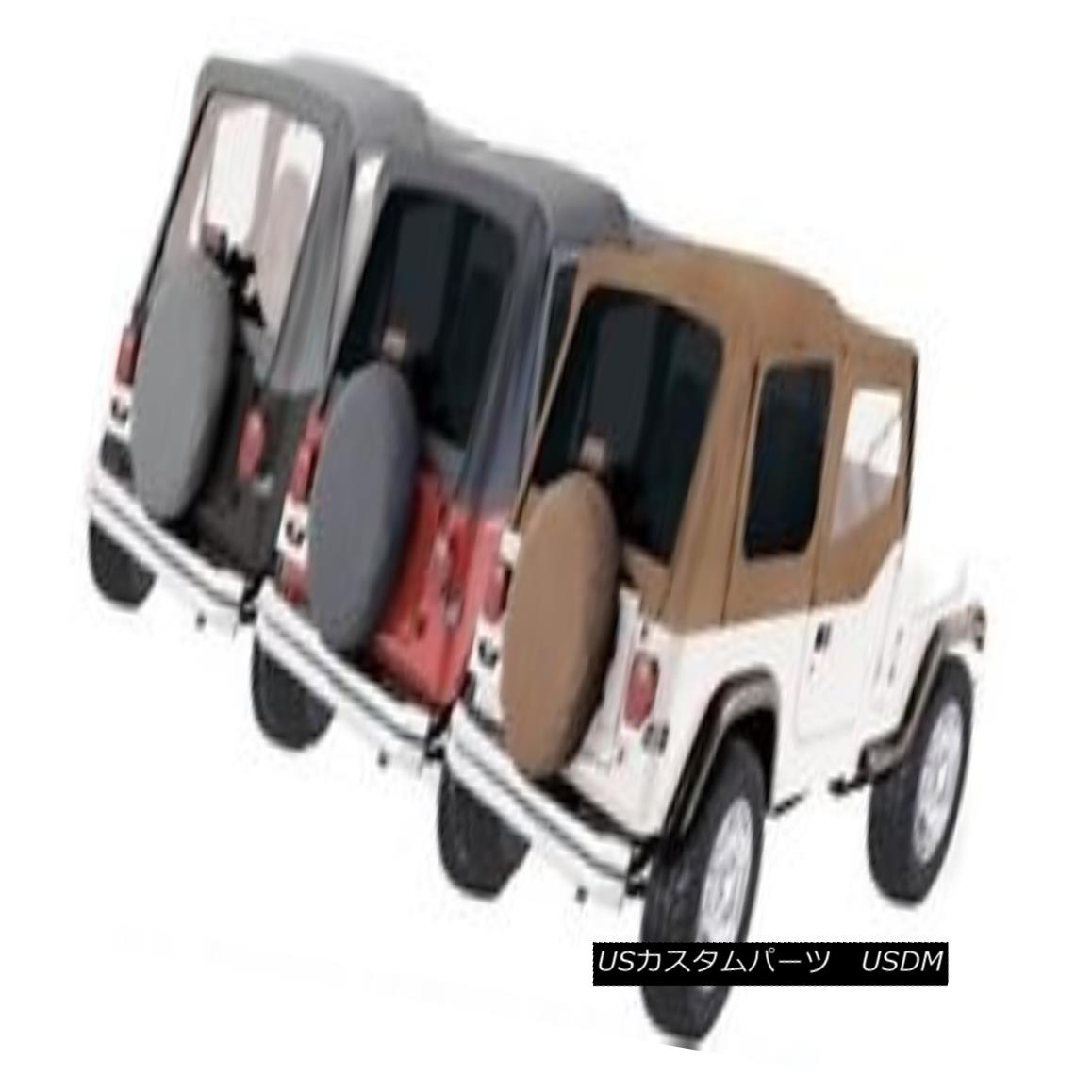 幌・ソフトトップ Rampage Factory Replacement Soft Top 88-95 Jeep Wrangler YJ 99435 Black Diamond 暴走工場交換ソフトトップ88-95ジープラングラーYJ 99435ブラックダイヤモンド 【並行輸入品】