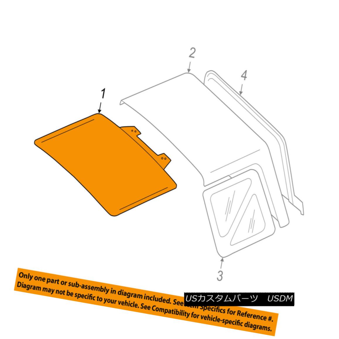 幌・ソフトトップ Chevrolet GM OEM 99-01 Tracker Convertible/soft Top-Folding Top 30024937 Chevrolet GM OEM 99-01トラッカー・コンバーチブル/ so ftトップ折りたたみトップ30024937 【並行輸入品】｜カスタムパーツ WORLD倉庫