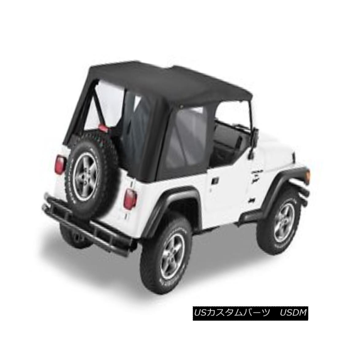幌・ソフトトップ Bestop 79122-01 Jeep Sailcloth Replace-a-Top Soft Top Black Bestop 79122-01ジープセイルクロス交換トップトップソフトブラック 【並行輸入品】｜カスタムパーツ WORLD倉庫