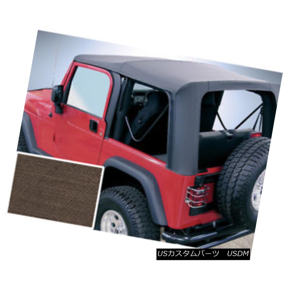 幌・ソフトトップ Rugged Ridge 13709.36 Soft Top Khaki Clear Windows 03-06 Jeep Wrangler Rugged Ridge 13709.36ソフトトップカーキクリアウィンドウ03-06ジープラングラー 【並行輸入品】｜カスタムパーツ WORLD倉庫