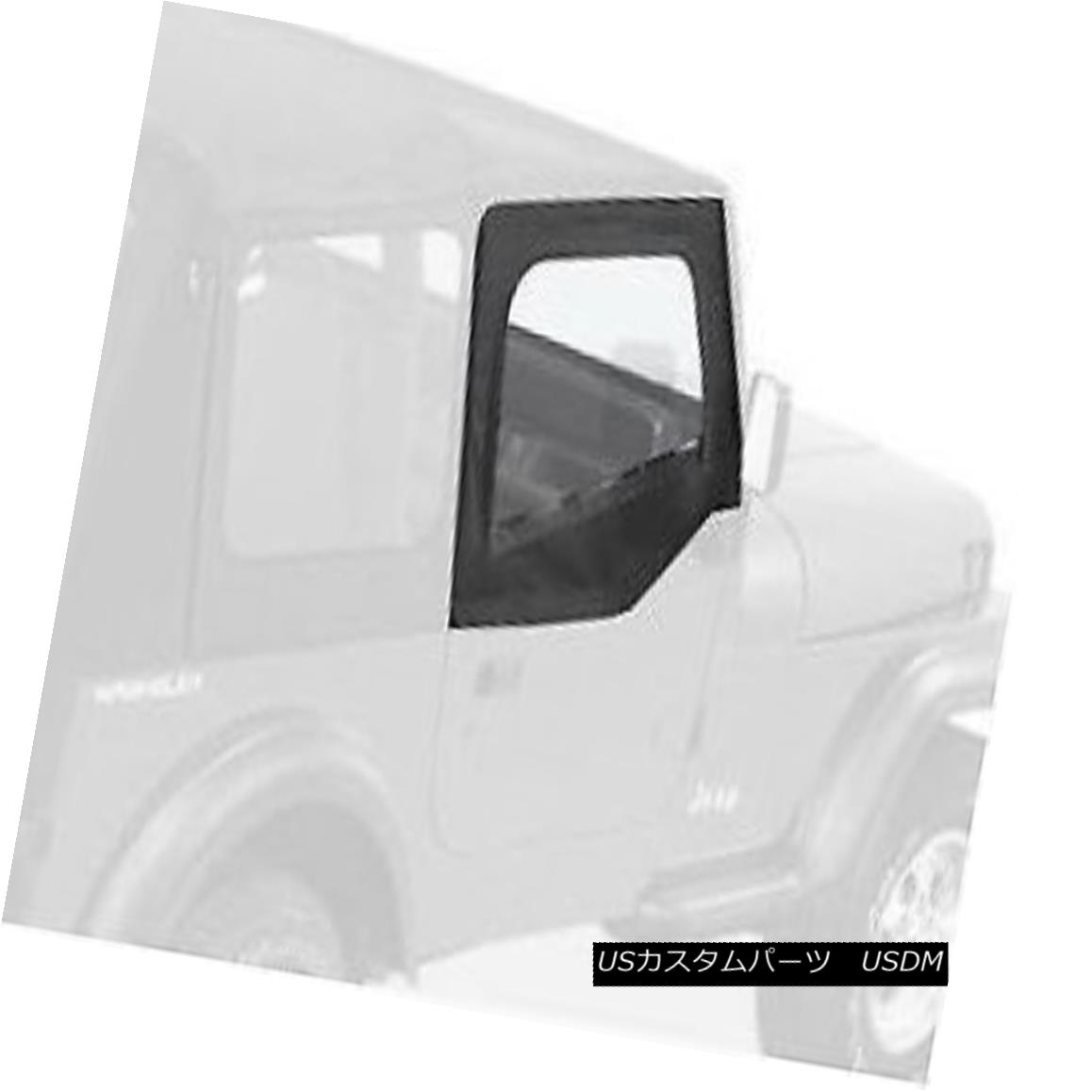 幌・ソフトトップ Bestop Fabric Replacement Door Skins 88-95 Jeep Wrangler YJ Black Denim 53120-15 ベストの布の交換のドアのスキン88-95ジープラングラーYJブラックデニム53120-15 【並行輸入品】