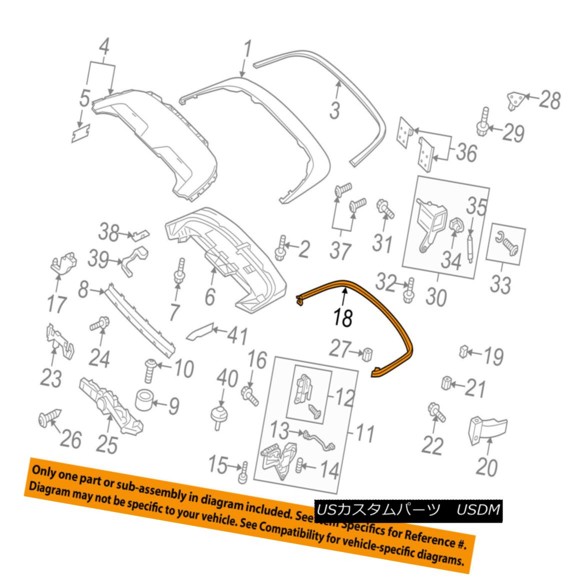 幌・ソフトトップ AUDI OEM S5 Storage Cover-Convertible/soft Top-Weatherstrip Seal 8F0825397G アウディOEMのS5ストレージカバーコンバーチブル/ソフトトップ天気 ipシール8F0825397G 【並行輸入品】