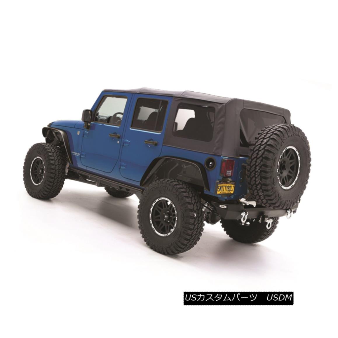 幌・ソフトトップ Smittybilt 9080235 Replacement Soft Top Fits 07-09 Wrangler (JK) Smittybilt 9080235交換用ソフトトップフィット07-09 Wrangler（JK） 【並行輸入品】