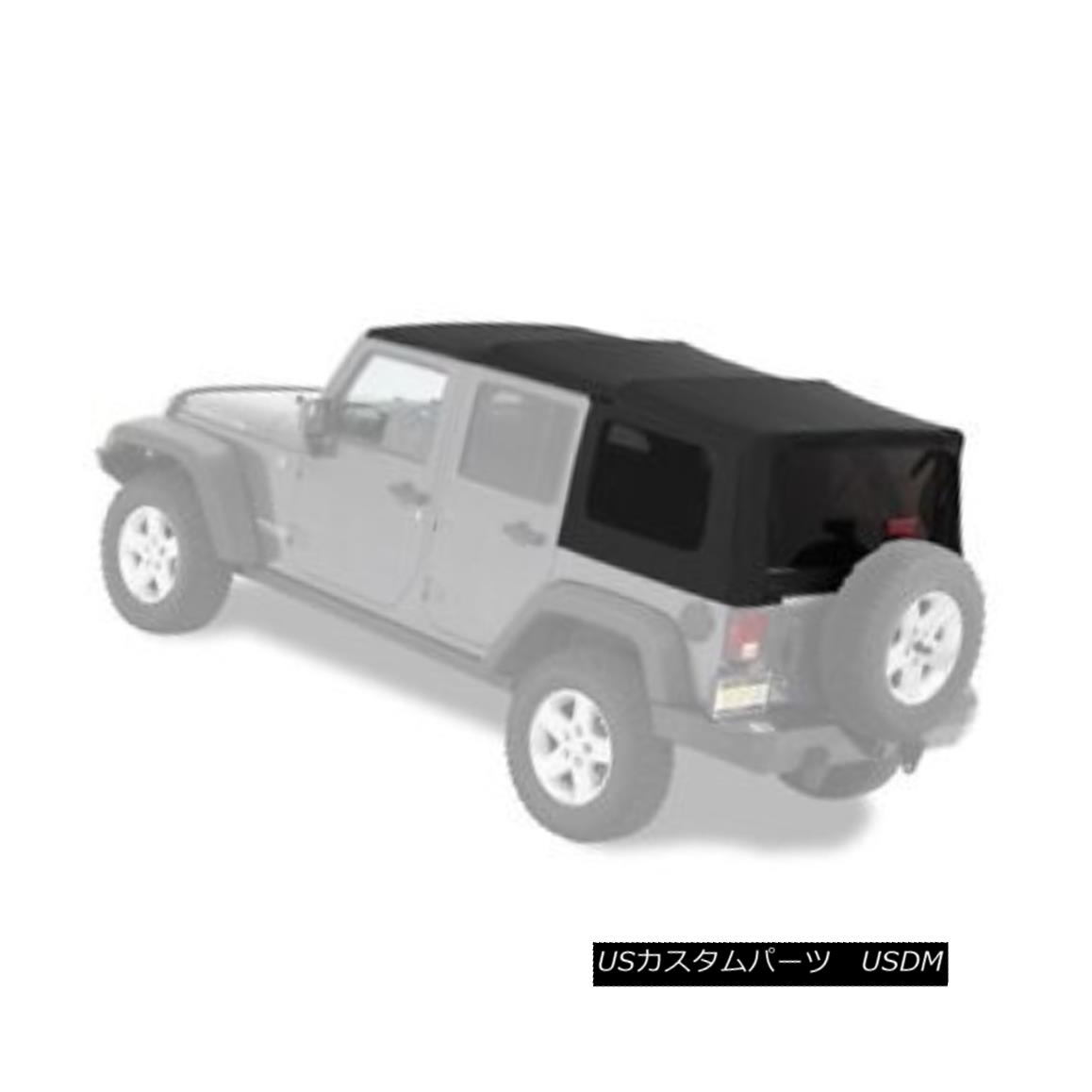 幌・ソフトトップ Bestop 79837-17 Jeep Replace-a-Top Soft Top Black Twill Bestop 79837-17 Jeep Replace-a-Topソフトトップブラックツイル 【並行輸入品】