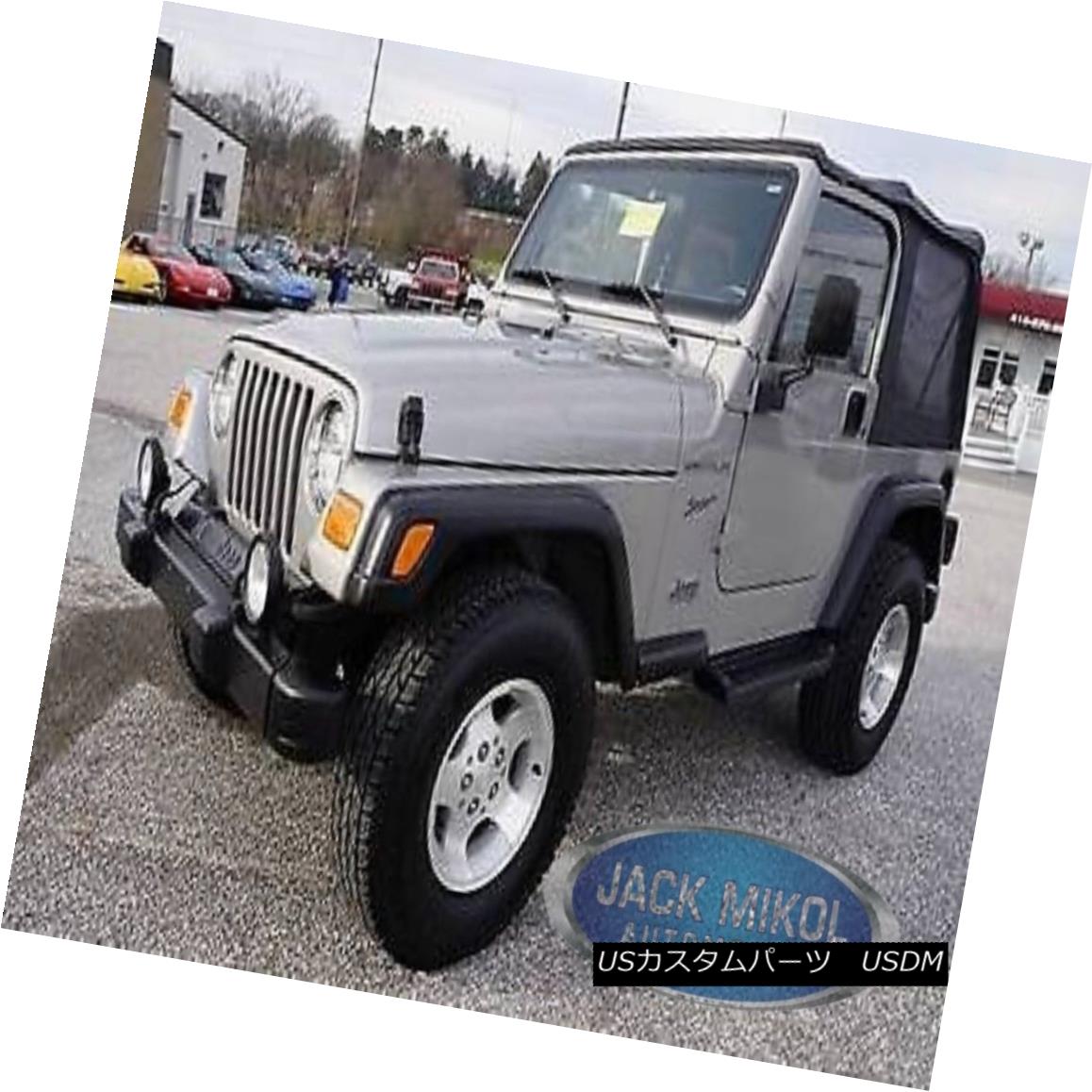 幌・ソフトトップ 97-06 Jeep Wrangler Replacement Soft Top Tinted Windows 97-06ジープラングラー交換ソフトトップティンテッドウィンドウズ 【並行輸入品】