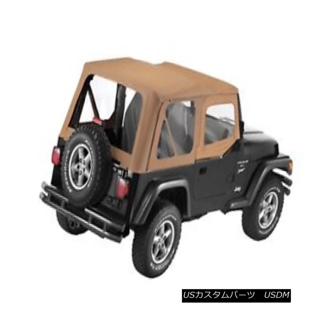 幌・ソフトトップ Bestop 79120-37 Jeep Sailcloth Replace-a-Top Soft Top Spice Bestop 79120-37ジープセイルクロス交換トップソフトトップスパイス 【並行輸入品】