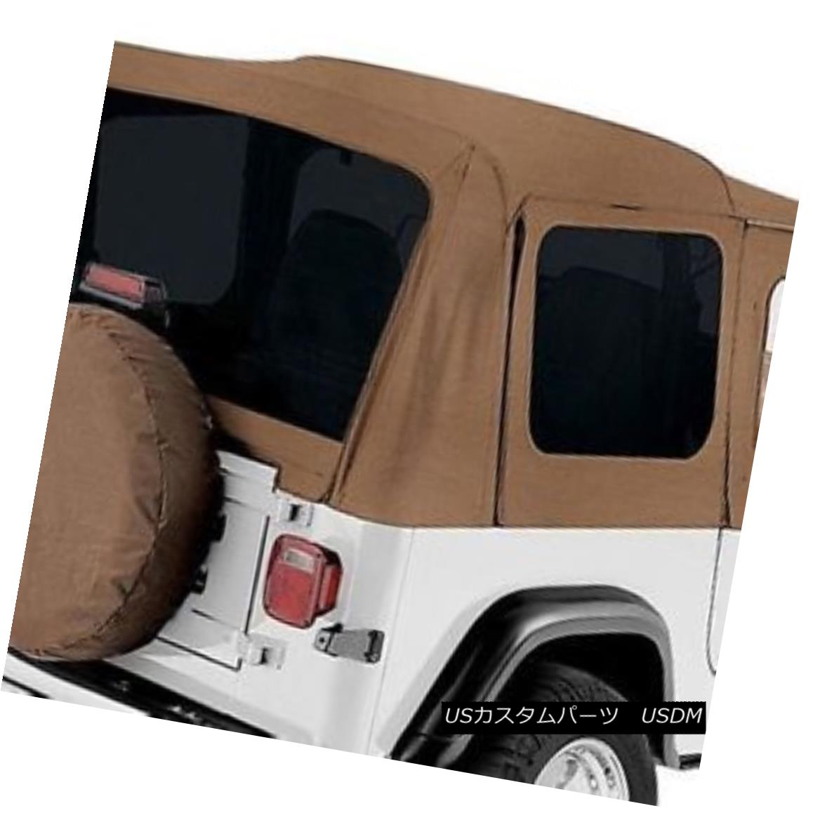 幌・ソフトトップ Rampage 68217 Complete Denim Spice SoftTop Kit with Upper Doors & Tinted Windows 暴走68217完全なデニムスパイスソフトトップキット(上のドア& 色づけされたウィンドウ 【並行輸入品】