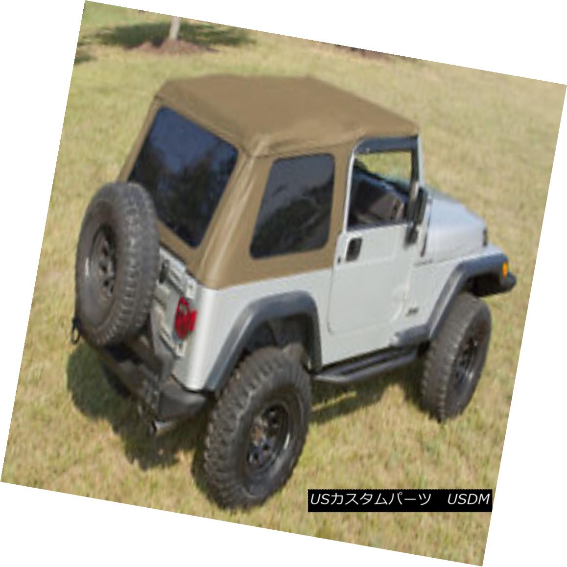 幌・ソフトトップ Rugged Ridge 13750.37 Bowless XHD Soft Top Spice 97-06 Jeep Wrangler Rugged Ridge 13750.37 Bowless XHDソフトトップスパイス97-06 Jeep Wrangler 【並行輸入品】｜カスタムパーツ WORLD倉庫