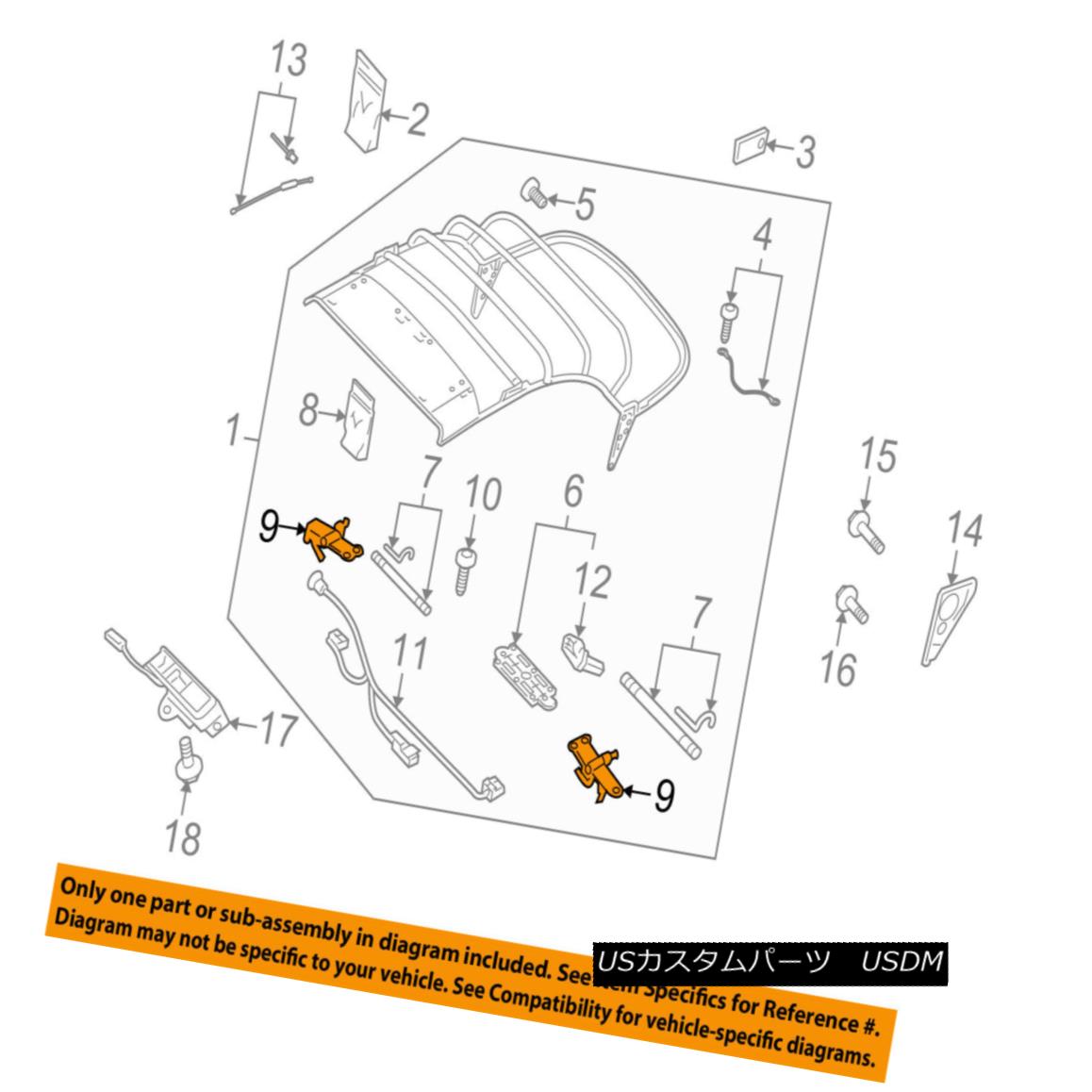 幌・ソフトトップ AUDI OEM 10-17 A5 Quattro Convertible/soft Top-Bracket Left 8F0871405 AUDI OEM 10-17 A5 Quattro Convertible / so ftトップブラケット左8F0871405 【並行輸入品】