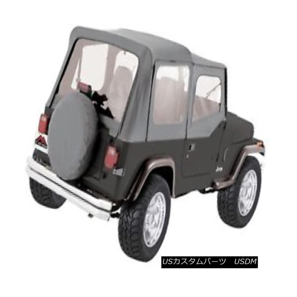 幌・ソフトトップ Crown Automotive CT20009 Complete Soft Top Fits 87-95 Wrangler (YJ) クラウンオートモーティブCT20009完全なソフトトップフィット87-95ラングラー（YJ） 【並行輸入品】