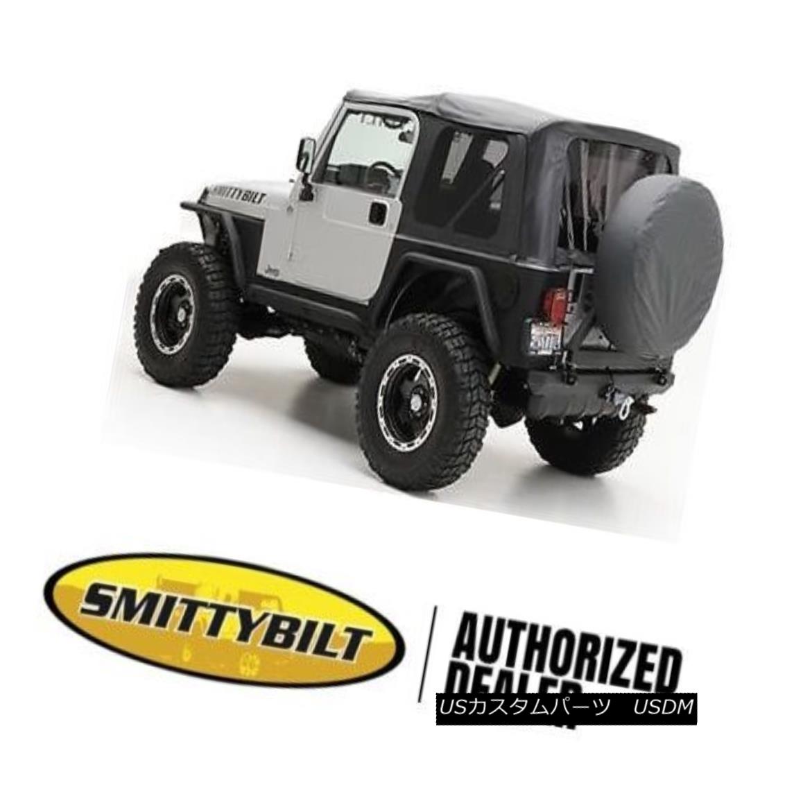 幌・ソフトトップ Smittybilt Replacement Soft Top w/ Tinted Windows 97-06 Jeep Wrangler TJ 9970235 Smittybilt交換用ソフトトップ（色付きWindows搭載）97-06 Jeep Wrangler TJ 9970235 【並行輸入品】