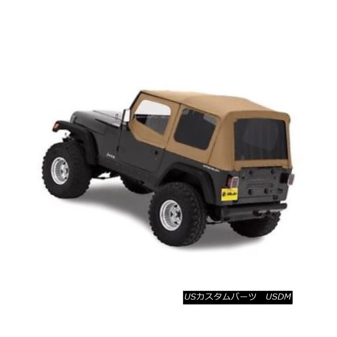 幌・ソフトトップ Bestop Replace A Top 88-95 Jeep Wrangler YJ Half Door Skins Tinted Spice Bestopを交換する88-95ジープラングラーYJハーフ・ドア・スキンティンテッド・スパイス 【並行輸入品】