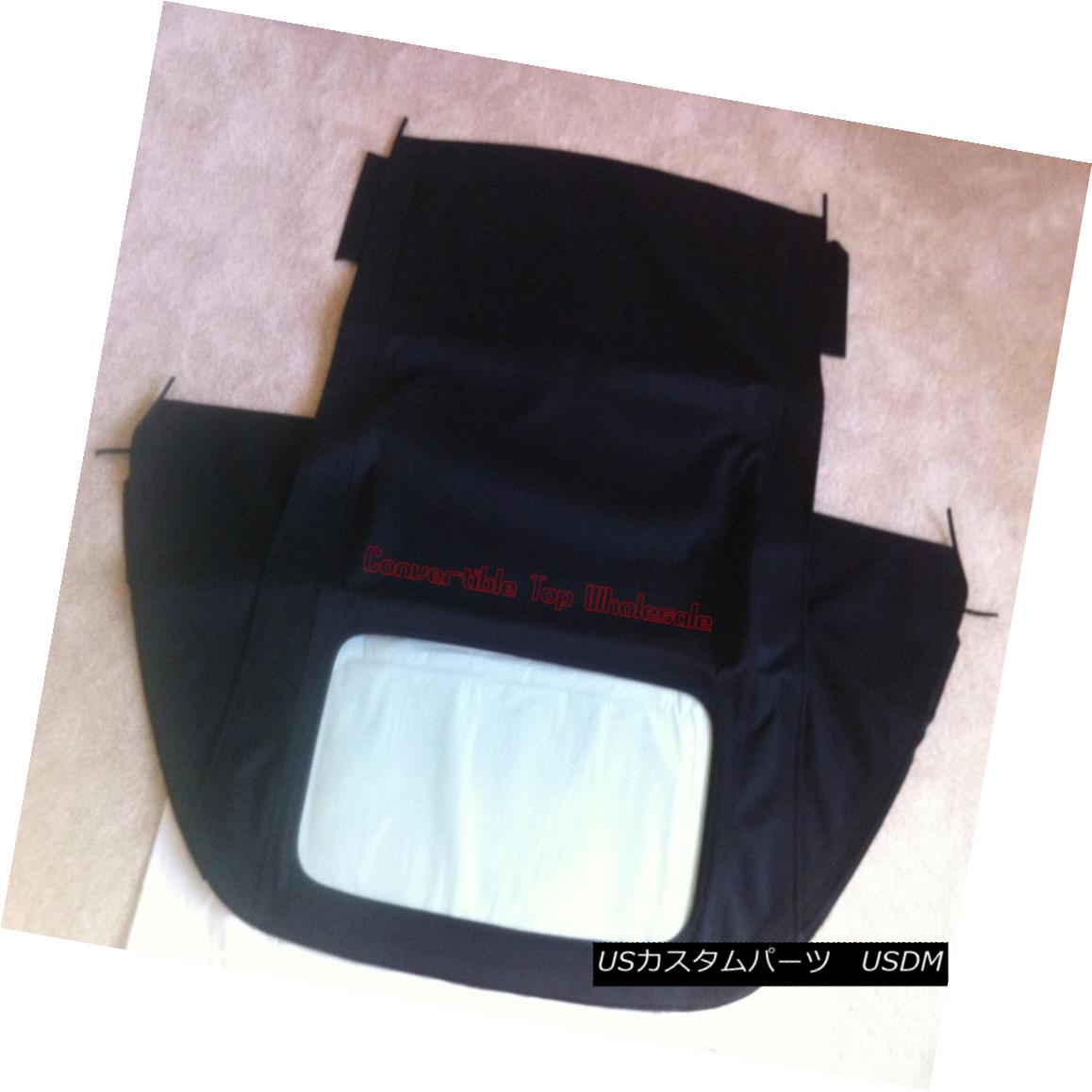 幌・ソフトトップ 1995-1998 Porsche 993 - 911 Carrera GAHH Convertible Soft Top Black Twill Cloth 1995-1998ポルシェ993 - 911カレラガフコンバーチブルソフトトップブラックツイル布 【並行輸入品】
