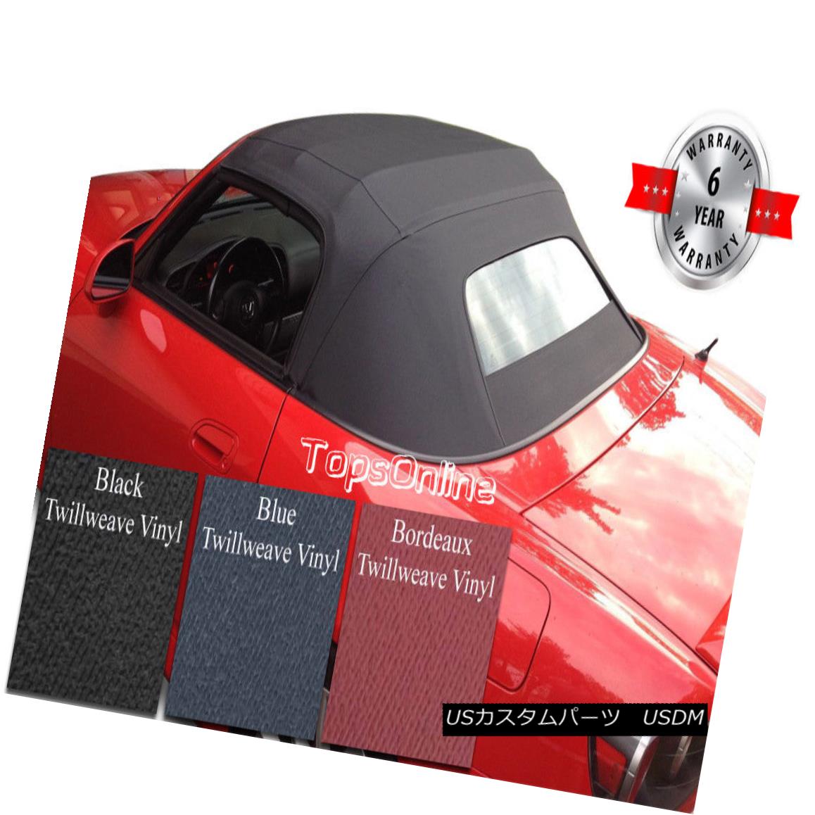 幌・ソフトトップ Honda S2000 Convertible Soft Top W/Heated Glass & Video, Twillweave Vinyl 02-09 ホンダS2000コンバーチブルソフトトップW /暖房ガラス＆amp; ビデオ、ツイル織りのビニール02-09 【並行輸入品】