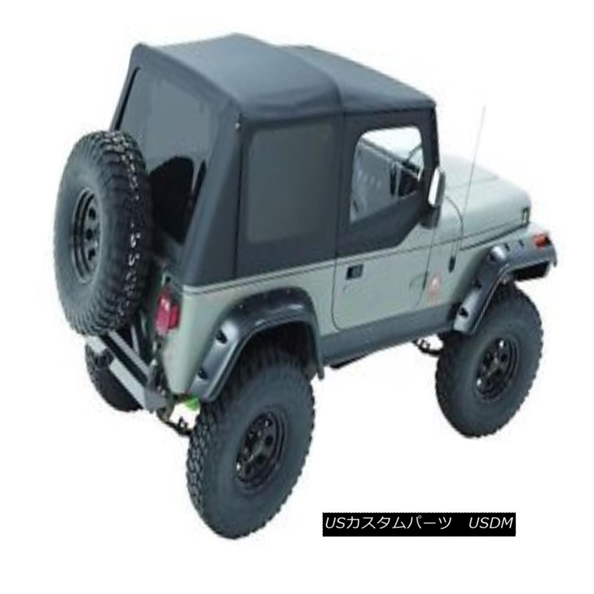 希少 幌 ソフトトップ Bestop Sailcloth Replace A Top 95 Jeep Wrangler Yj Tinted Windows Black Crush Bestopの帆布は トップ 95ジープラングラーyjは Windowsブラッククラッシュを着色交換 魅了 Www Architectphotography Com