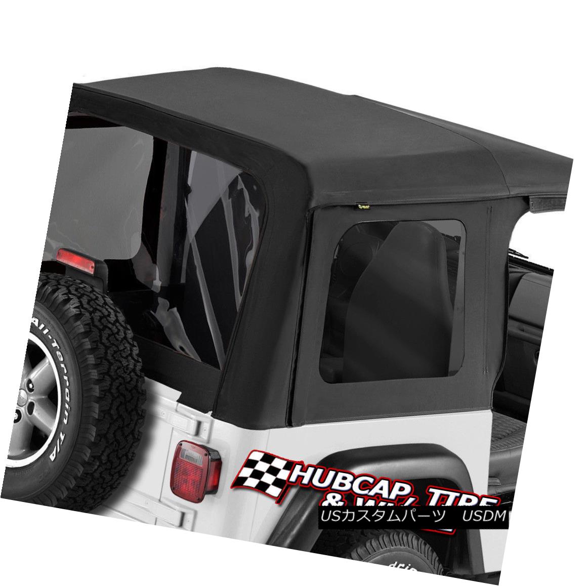 幌・ソフトトップ BESTOP REPLACE-A-TOP FABRIC ONLY SOFT TOP TINTED WINDOWS WRANGLER 97-02 51180-15 BESTOP交換トップファブリックのみソフトトップテントウインドウWRANGLER 97-02 51180-15 【並行輸入品】