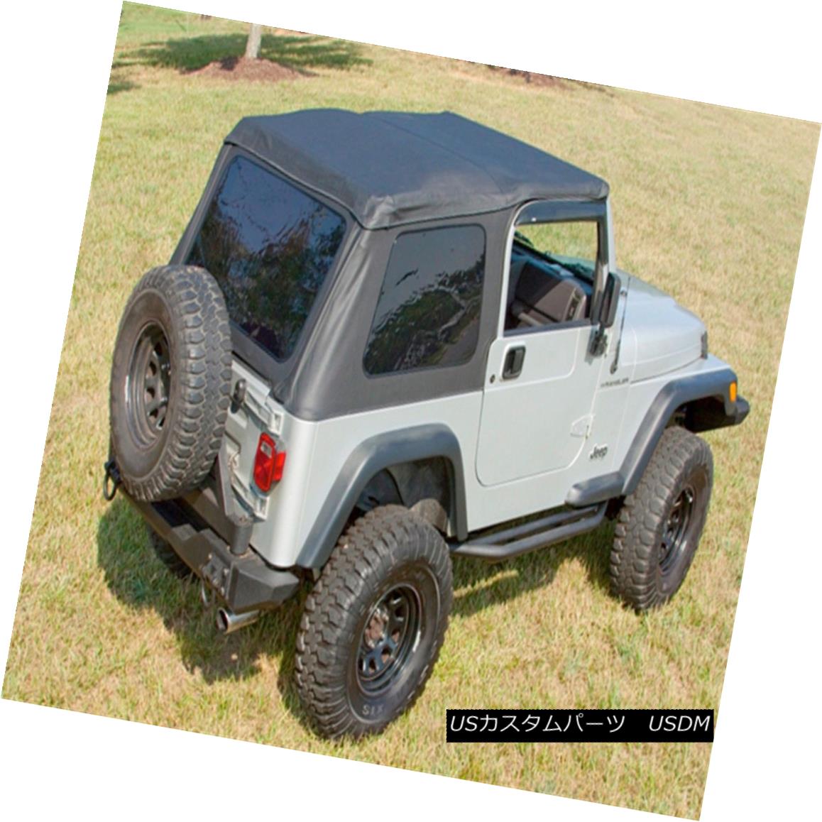 幌・ソフトトップ Rugged Ridge 13751.01 XHD Soft Top Fits 97-06 Wrangler (TJ) Rugged Ridge 13751.01 XHDソフトトップフィット97-06 Wrangler（TJ） 【並行輸入品】