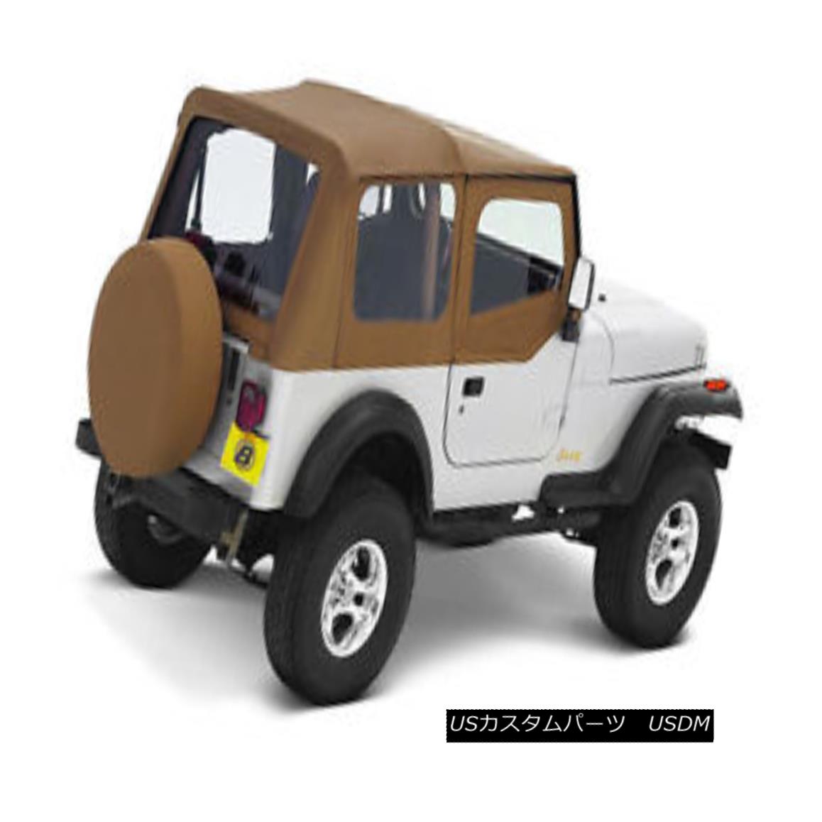 幌・ソフトトップ Bestop Replace A Top 97-02 Jeep Wrangler TJ Half Door Skins Clear Spice ベストトップを交換する97-02ジープラングラーTJハーフ・ドア・スキンズ・クリア・スパイス 【並行輸入品】|カスタムパーツ WORLD倉庫