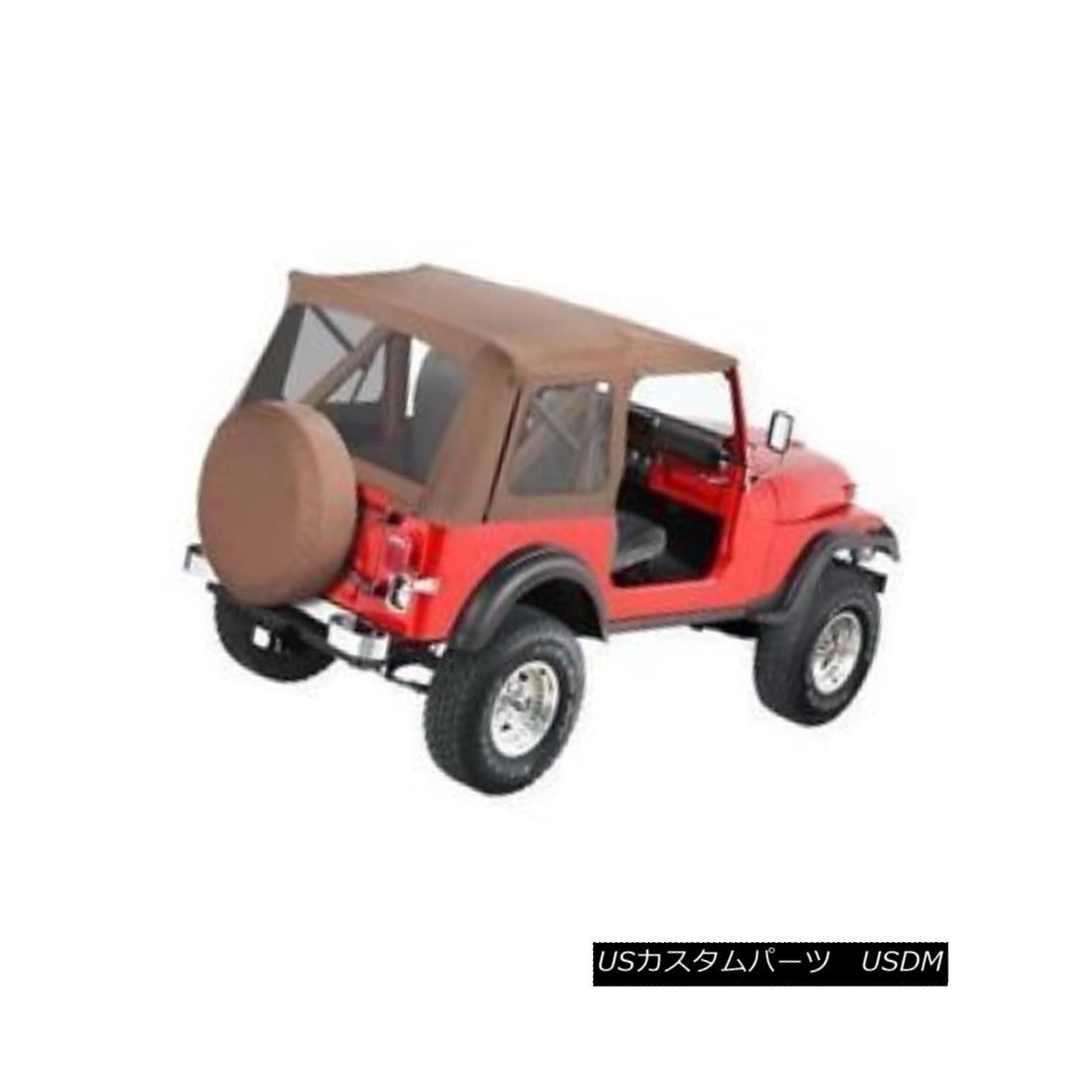 幌・ソフトトップ Bestop Classic Supertop 76-95 CJ-7 / Wrangler YJ No Doors Included Spice Bestop Classic Supertop 76-95 CJ-7 / Wrangler YJ No Doors Includedスパイス 【並行輸入品】