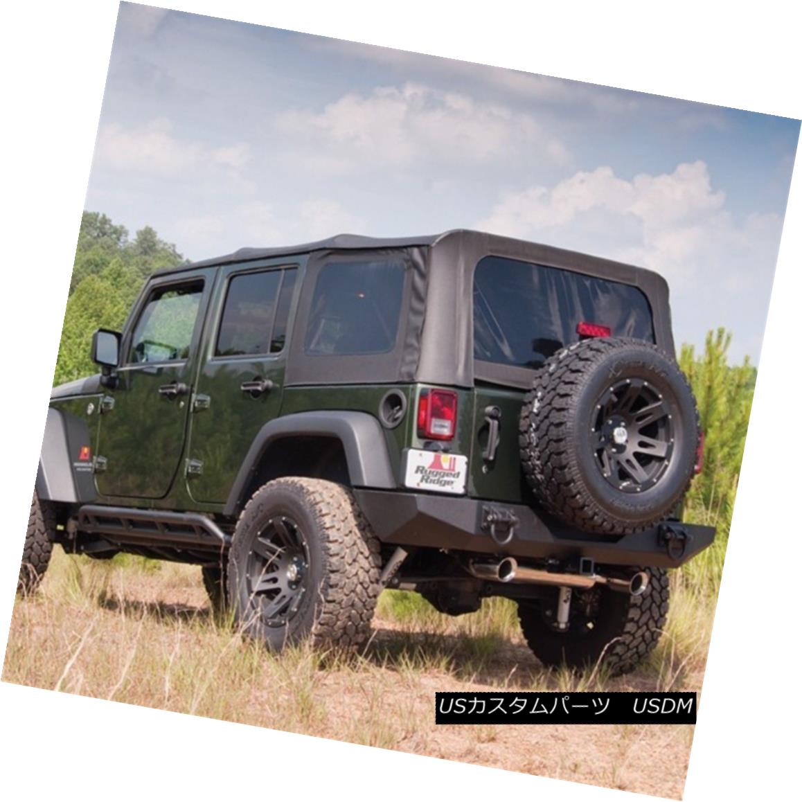 幌・ソフトトップ Rugged Ridge 13741.45 XHD Soft Top Fits 07-09 Wrangler (JK) 頑丈なリッジ13741.45 XHDソフトトップフィット07-09ラングラー（JK） 【並行輸入品】