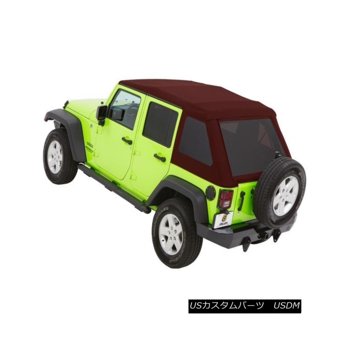 幌・ソフトトップ Bedstop TREKTOP? NX GLIDE? SOFT TOP 4DR Jeep Wrangler ベッドストップトレックトップ？ NX GLIDE？ ソフトトップ4DRジープラングラー 【並行輸入品】｜カスタムパーツ WORLD倉庫