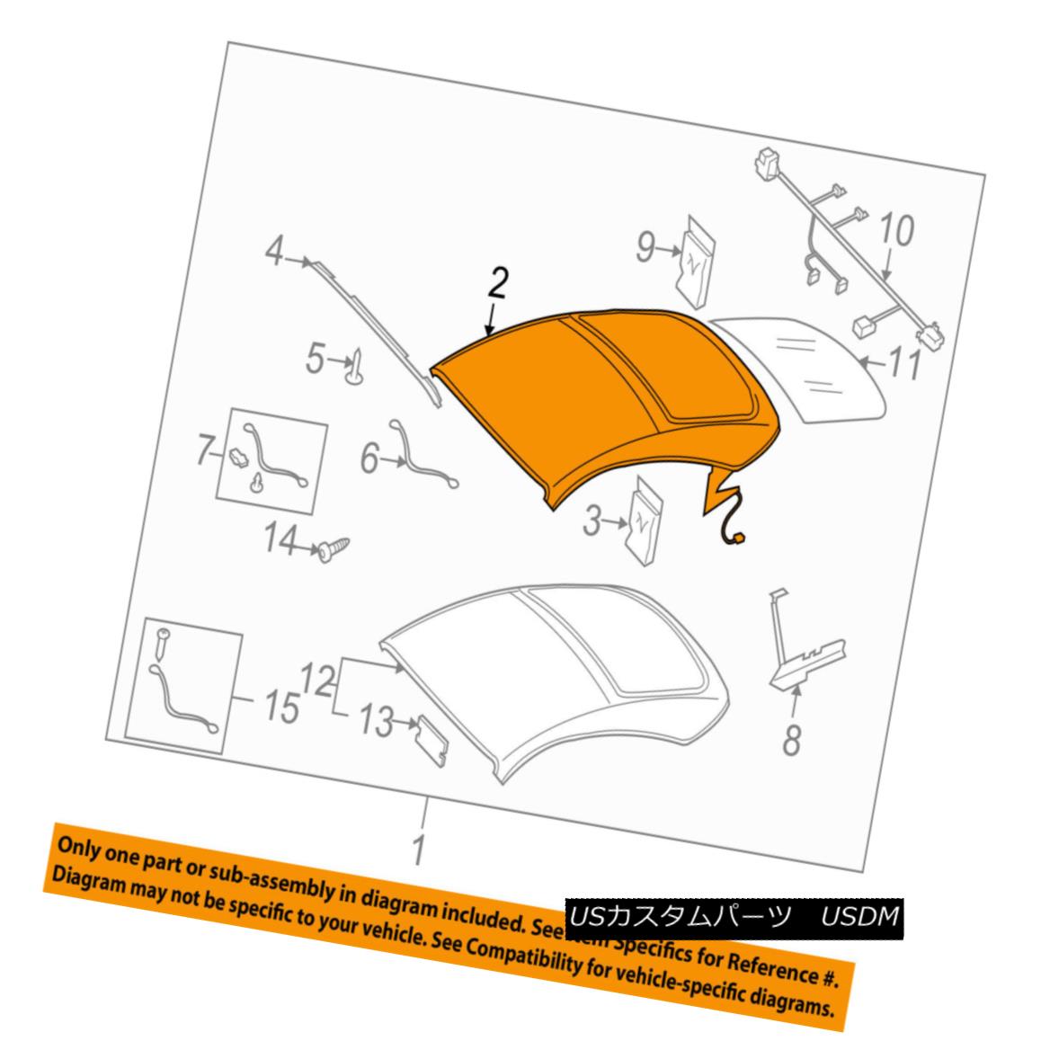 幌・ソフトトップ AUDI OEM 08-15 TT Quattro Convertible/soft Top-Top Cover 8J7871035B3R5 AUDI OEM 08-15 TT Quattro Convertible / so ftトップトップカバー8J7871035B3R5 【並行輸入品】