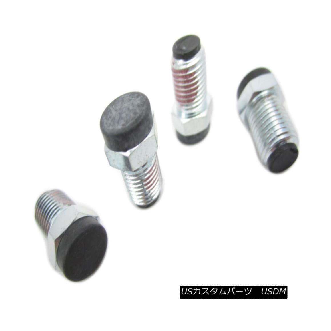 幌・ソフトトップ Corvette NEW T-Top Soft Top Hard Top Lock Adjustment Bolt Set (4) L 1969-E 1977 コルベットNEW T-Topソフトトップハードトップロック調整ボルトセット（4）L 1969-E 1977 【並行輸入品】