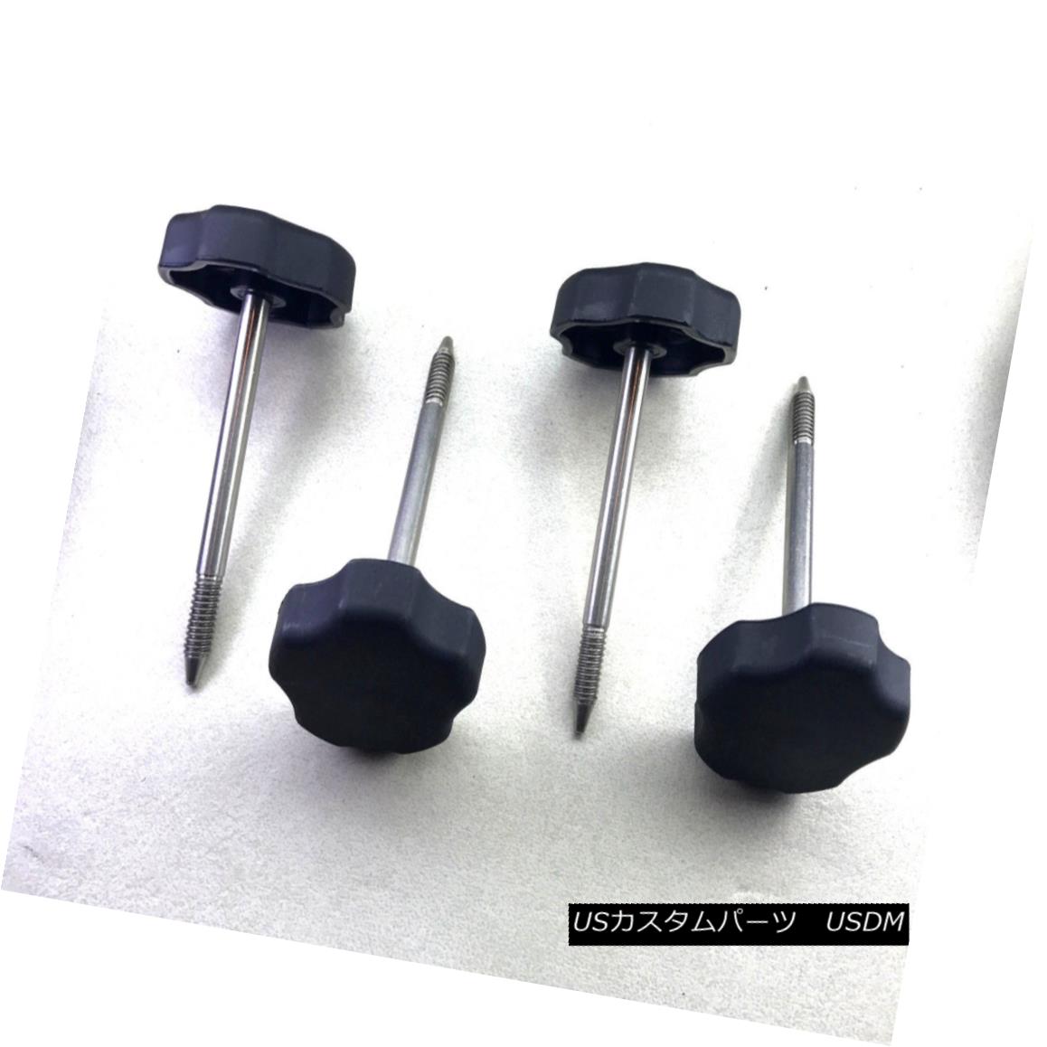 幌・ソフトトップ 4 ea 2007 to 2018 / Jeep Wrangler JK / Soft Top Door Surround Knob With Pin(set) 4 ea 2007 to 2018 / Jeep Wrangler JK /ソフトトップドアサラウンドノブ（ピン付き） 【並行輸入品】