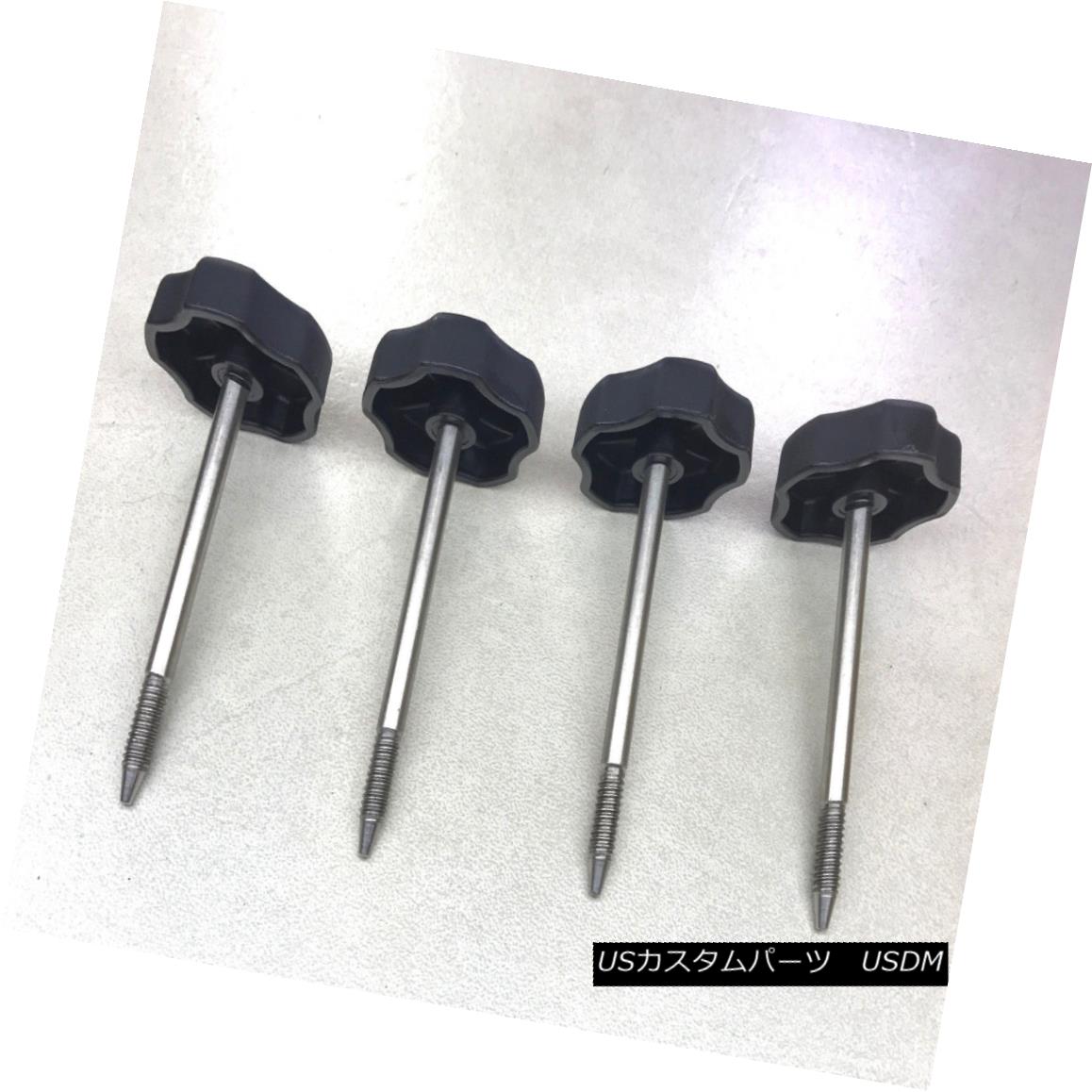 幌・ソフトトップ 4 ea 1997 to 2006 / Jeep Wrangler TJ / Soft Top Door Surround Knob With Pin(set) 4 ea 1997 to 2006 / Jeep Wrangler TJ /ソフトトップドアサラウンドノブ（ピン付き） 【並行輸入品】
