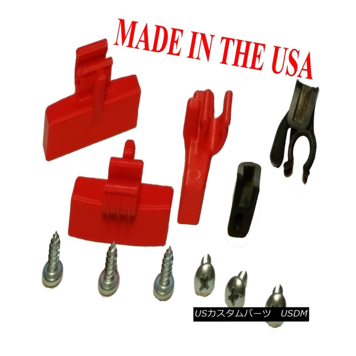 幌・ソフトトップ Geo Tracker / Suzuki Sidekick soft top clips Redesigned With New Screw (3) Clips ジオトラッカー/スズキサイドキックソフトトップクリップ新ネジで再設計（3）クリップ 【並行輸入品】