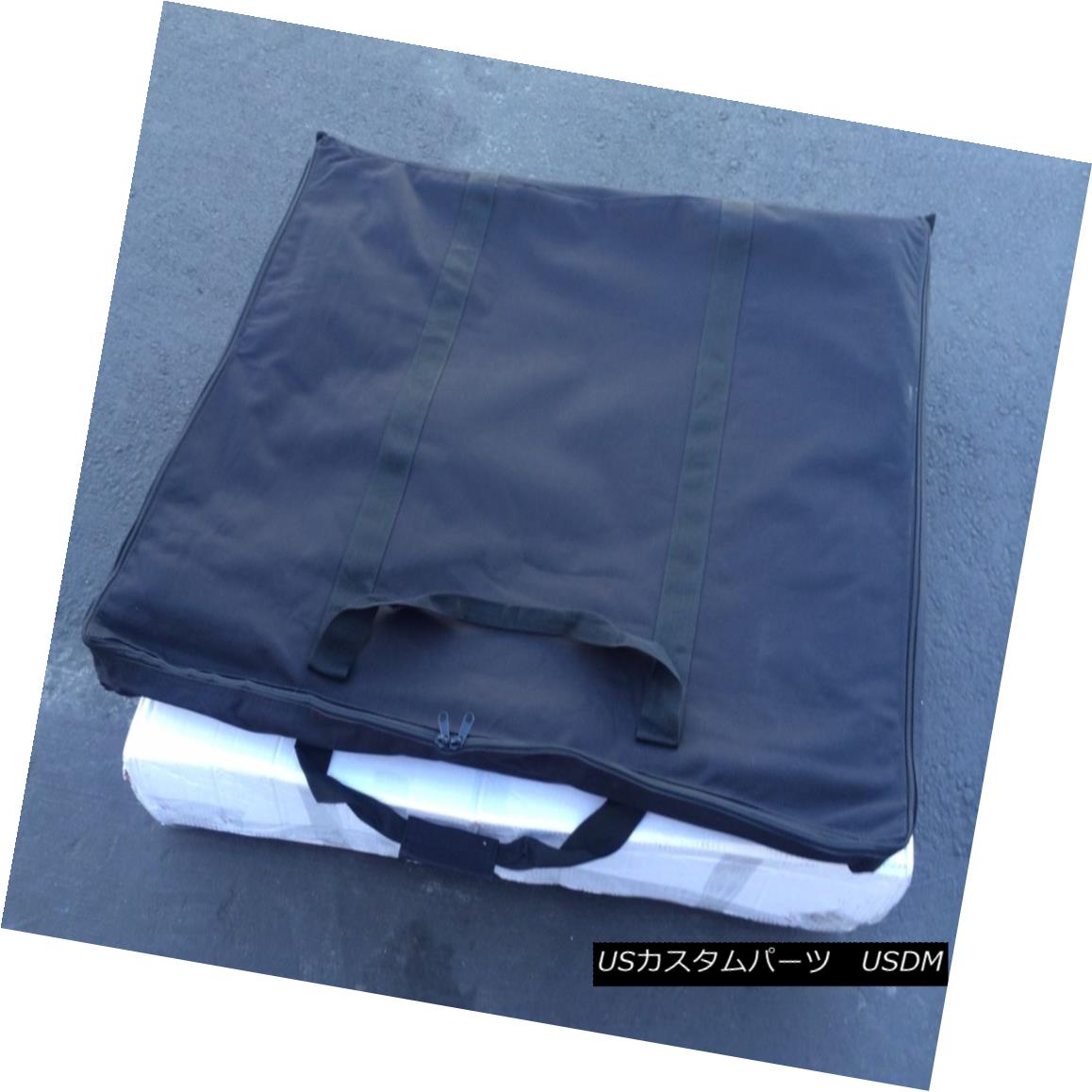 幌・ソフトトップ 1987-2017 Jeep Wrangler Soft Top & Rear Windows Storage Bag Black 1987-2017 Jeep Wranglerソフトトップ＆amp; リアWindowsストレージバッグブラック 【並行輸入品】