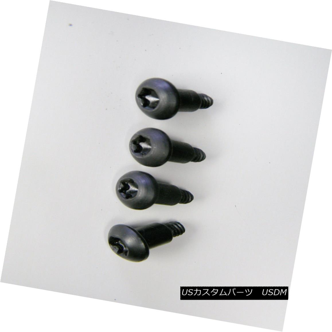 幌・ソフトトップ Jeep Wrangler Roll Bar To Soft Top Frame Mounting Screws 4pcs,1997-2018 All ジープラングラーロールバー、ソフトトップフレーム取り付けネジ4個、1997-2018すべて 【並行輸入品】