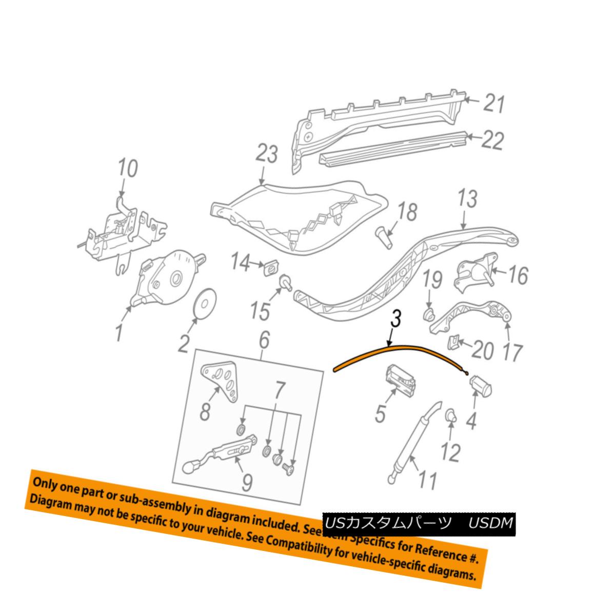 幌・ソフトトップ PORSCHE OEM 08-12 Boxster Motor-Convertible/soft Top-Cable 98756110700 PORSCHE OEM 08-12 Boxster Motor-Converti ble / softトップケーブル98756110700 【並行輸入品】
