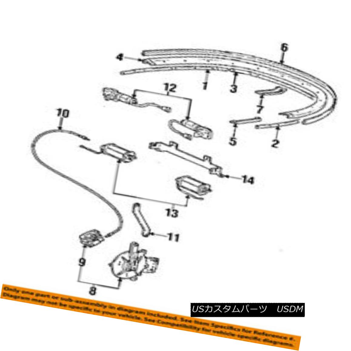 幌・ソフトトップ PORSCHE OEM 1984 911 Convertible/soft Top-Motor 91156118565 PORSCHE OEM 1984 911コンバーチブル/ so ftトップモーター91156118565 【並行輸入品】