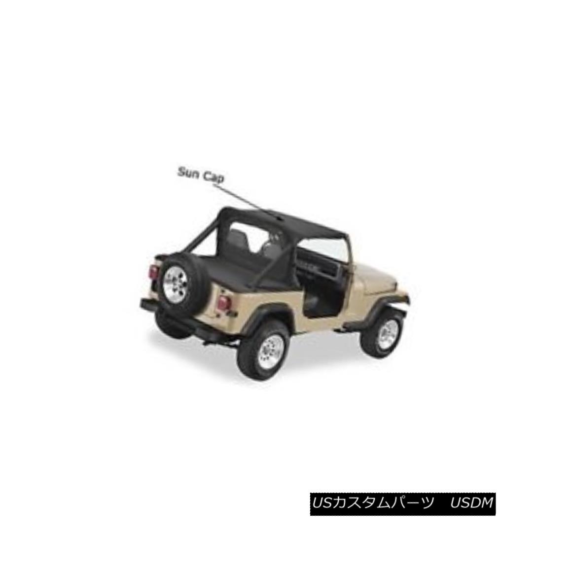 幌・ソフトトップ Pavement Ends 41504-15 Sun Cap Soft Top Black Denim 1987-1991 Jeep Wrangler 舗装端41504-15サンキャップソフトトップブラックデニム1987-1991ジープラングラー 【並行輸入品】